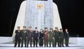 Kapolres Kediri Kota Pimpin Apel Kehormatan dan Renungan Suci, Kenang Jasa Para Pahlawan