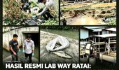 HASIL RESMI LAB WAY RATAI: MERKURI DI BAWAH BAKU MUTU, DO TEPAT DI AMBANG BATAS