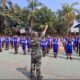 Babinsa Jatisrono Tanamkan Disiplin dan Wawasan Kebangsaan kepada Pelajar
