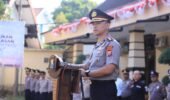 Apel Pagi, Kapolres Kediri Kota Beri Penekanan Keras: Disiplin, Integritas dan Kesiapsiagaan.