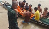 Respon Cepat Polsek Antang Kalang Bersama Unsur Terkait dan Masyarakat Temukan Korban Tenggelam
