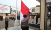 HUT ke-81 RI, Polres Kediri Kota Teguhkan Semangat Nasionalisme dan Pengabdian kepada Masyarakat