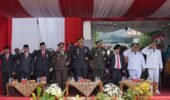 Dandim Wonogiri Beserta Jajaran Forkopimda Ikuti Upacara Detik Detik Proklamasi