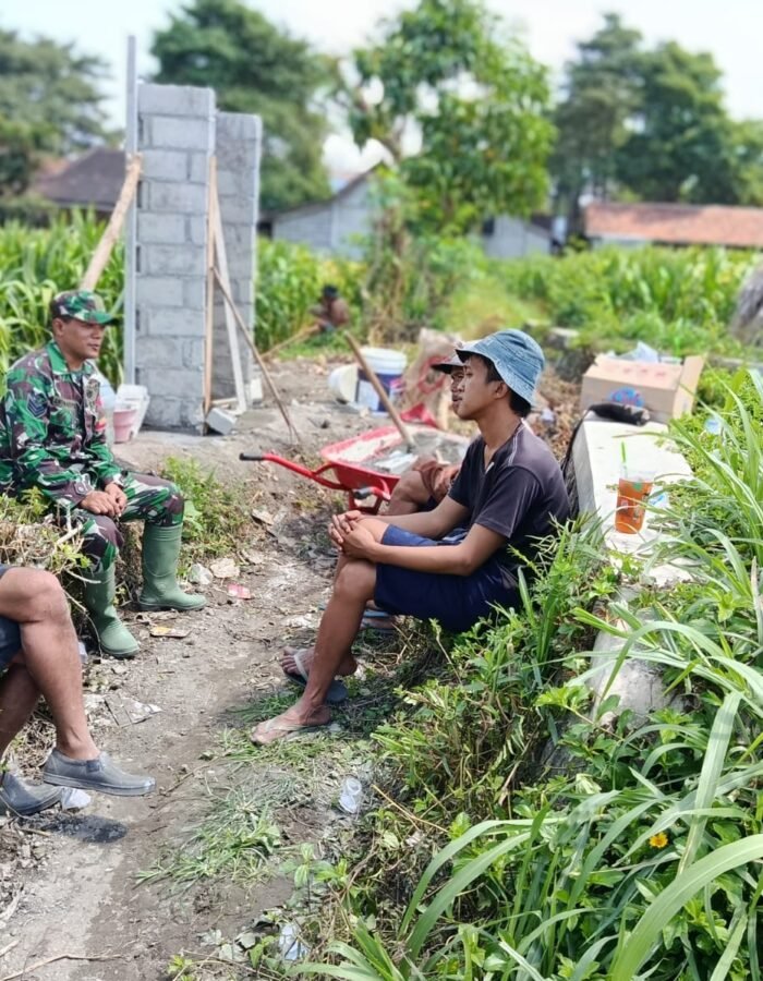 Dukung Ketahanan Pangan, Serka Anton Ady Gelar Komsos Persiapan Panen Jagung Bersama Poktan Rahayu