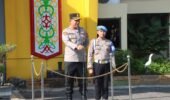 Polres Kotim Gelar Apel Pagi, Jaga Kesehatan, Waspada Asap dan Ancaman Keamanan