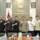 Perkuat Sinergi Pengawasan WNA, Kapolres Kediri Kota Terima Kunjungan Kakanim Kediri
