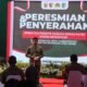 Kodim 0809/Kediri Ikuti Launching Nasional 3.365 Jembatan Garuda dan 3.000 Titik Air Bersih