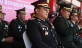 Kapolres Kotim Hadiri Upacara HUT RI Ke-81 di Stadion 29 November Sampit