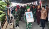 Kasdim 0724/Boyolali Pimpin Upacara Pemakaman Militer, Lepas Prajurit Terbaik dengan Penghormatan Terakhir