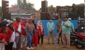 Gerak Jalan Sehat Semarak HUT Ke-81 RI di Teras, Babinsa Bersama Aparat Pastikan Kegiatan Aman dan Lancar