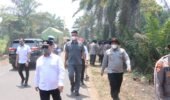 Forkopimda Kotim Turun, susun strategi dan berikan semangat kepada petugas pemadaman dilapangan
