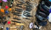 Polda Metro Jaya Cegah Potensi Gangguan, Puluhan Sajam dan Bahan Molotov Diamankan