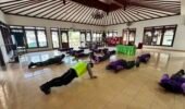 Babinsa Joyotakan Latih Fisik & Kebugaran Kader DESTANA