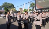 Kapolres Kediri Kota Pimpin Sertijab Kasatlantas, Tekankan Profesionalisme dan Pelayanan Presisi