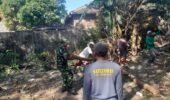 Babinsa Joyotakan Pelopori Kerja Bakti Bersama Warga Masyarakat