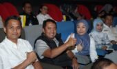 Polres Kediri Gelar Nobar, Kebersamaan Anggota Dikemas Lewat Film