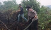 Pokjar XI Sespimen Dikreg ke-67 Terjun Bantu Pemadaman Karhutla di Sampit