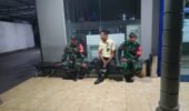 Jaga Kamtibmas, Babinsa Koramil Bulukerto Laksanakan Patroli Malam