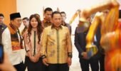 Kapolri Hadiri Pembukaan Pameran Nasirun “Bersimpuh di Kaki Para Guru” di Galeri Nasional Indonesia