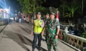 Patroli Malam TNI-Polri di Jatiroto, Wujudkan Wilayah Aman Dan Nyaman