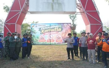 ‎Tak Cuma Riding, Sambung Guyub Polres Kediri dan Awak Media Bawa Pesan Kesiapsiagaan Bencana