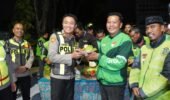 Polres Bojonegoro Perkuat Sinergi Harkamtibmas, Gelar Doa Bersama Komunitas Ojol
