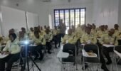 Tingkatkan Profesionalisme Satpam, Satbinmas Polres Kediri Kota Berikan Pembekalan Gada Pratama