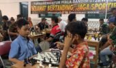Turnamen Catur Piala Dandim 0728/Wonogiri, Diikuti Pelajar hingga Lansia