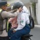 Bangun Budaya Tertib Berlalu Lintas, Polres Kediri Rutin Gelar Sapa Pagi