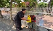 HUT ke-75 Humas Polri, Polres Blitar Kota Salurkan Bingkisan untuk Warga Kurang Mampu