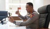 Kapolri Suyudi Beri Dukungan kepada Iptu Agus yang Alami ISPA saat Bertugas Padamkan Karhutla