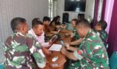 Perkuat Pelayanan Sosial, Koramil 02/Musuk Ikuti Sosialisasi Aplikasi Petugas Lapangan Kemensos RI