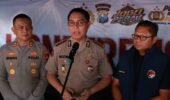 Polda Jatim dan Tim Gabungan Lakukan Penindakan dan Penegakan Hukum Narkoba di Jalan Kunti Surabaya