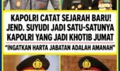 Mengukir Sejarah Baru, Kapolri Tekankan Pangkat dan Jabatan Adalah Titipan dan Amanah