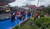 SATRESKRIM POLRES BLITAR LAKUKAN PENGECEKAN DISTRIBUSI BBM, STOK TERPANTAU AMAN DAN KONDUSIF