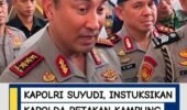 Kapolri Instruksikan Seluruh Kapolda Petakan Kampung Narkoba dan Identifikasi Bandar di Wilayah Masing-Masing
