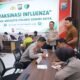 Polres Kediri Kota Perkuat Kesehatan Personel melalui Vaksinasi Influenza