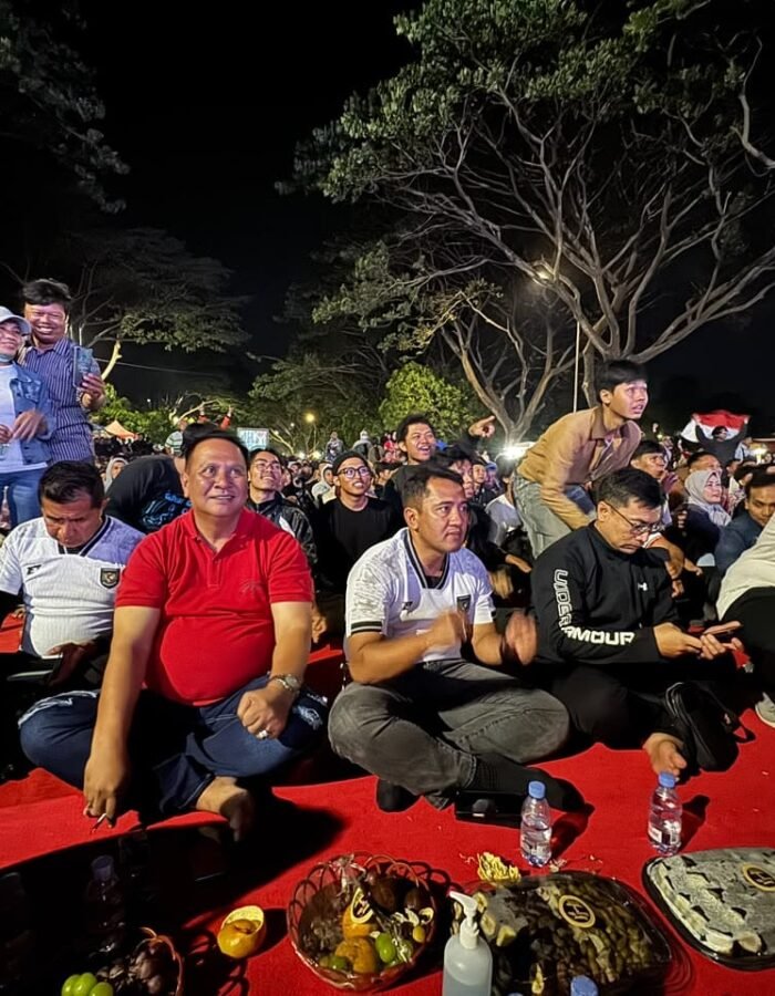 Indonesia Juara FIFA ASEAN Cup 2026, Kapolres Kediri Rayakan Kemenangan Bersama Ribuan Warga