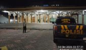 PATROLI SUBUH POLSEK GANDUSARI, POLISI HADIR JAGA KEAMANAN