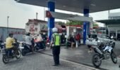 Polres Kediri Kota Pantau Stok BBM di Sejumlah SPBU, Kapolres Imbau Masyarakat Tak Perlu Menimbun
