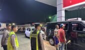 Kapolres Pasuruan Patroli Cek Langsung sejumlah SPBU , Pastikan Stok BBM Aman dan Antrean Normal