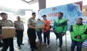 Hari Jadi ke-75 Humas Polri: Polda Jatim Gelar Baksos, Rangkul Ojol Jaga Kamtibmas dan Ruang Digital