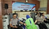 Polda Jatim dan Insan Pers Gelar Donor Darah, Wujud Sinergi Kemanusiaan di Hari Jadi ke-75 Humas Polri