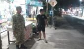 Patroli Malam Babinsa, Jaga Keamanan dan Kondusivitas Wilayah