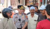 Polisi Bersama Masyarakat : Kapolresta Sumenep Blusukan di Pasar Anom Serap Aspirasi dan Perkuat Kamtibmas