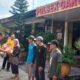 Jajajaran Polsek Polres Blitar Bersama Masyarakat Gelar Green Policing, Bersihkan Lingkungan dan Bagikan Sembako