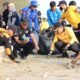 Polresta Tuban Gandeng Pesilat dan Pelajar Hijaukan Pantai Cemara, Sumbang Oksigen untuk Masa Depan